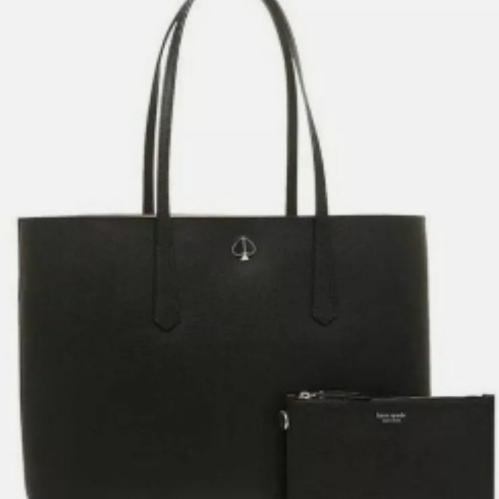 Auth NWT Kate Spade New York Women's Molly Large Shopper Tote In Black